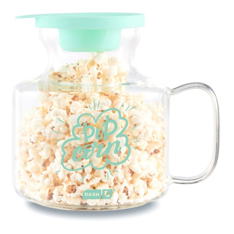 Dash Microwave Popcorn Popper - Aqua - 2.37L