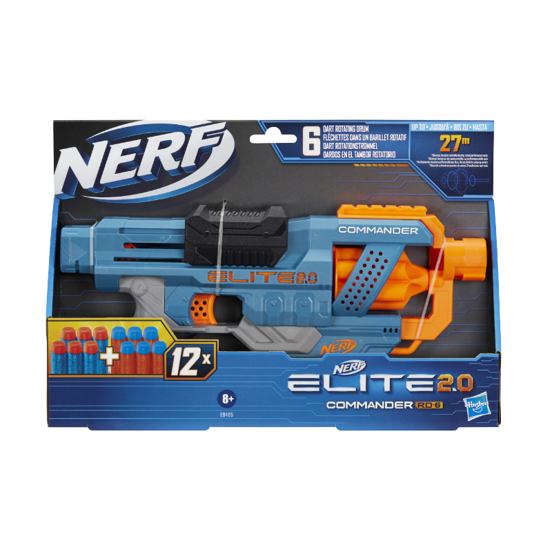 Nerf Elite 2.0 Commander RD-6 Blaster