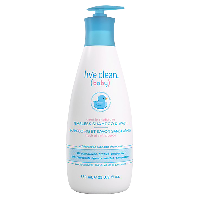 clean baby shampoo