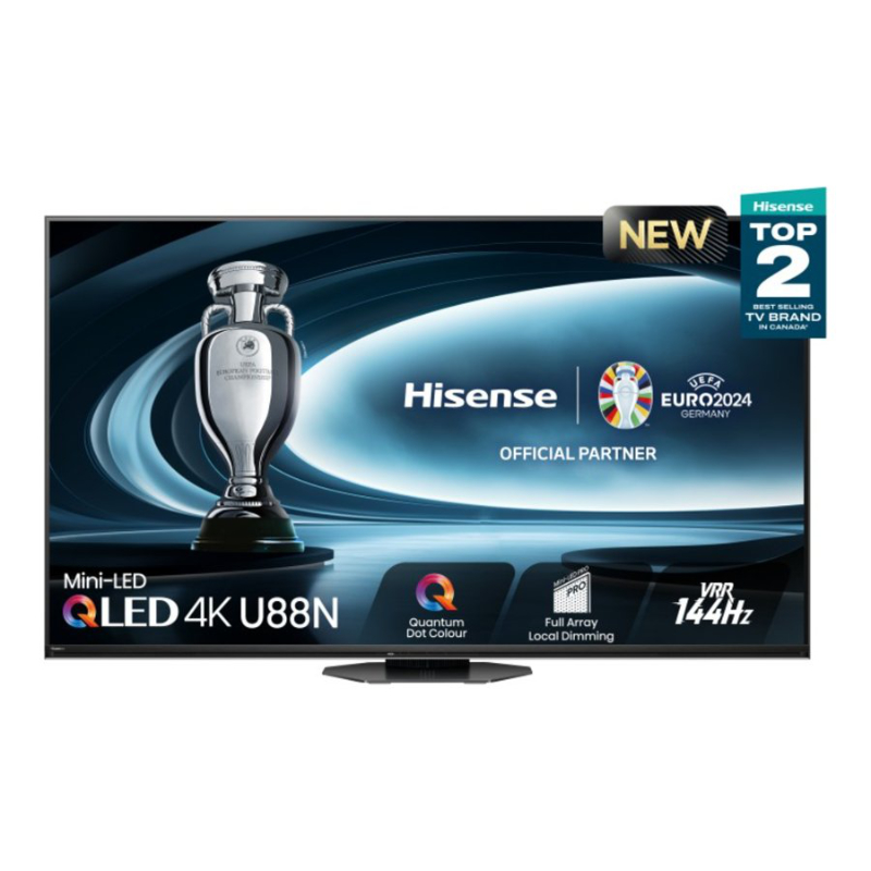 Hisense 75-in QLED 4K UHD Smart TV with Google TV - 75U88N