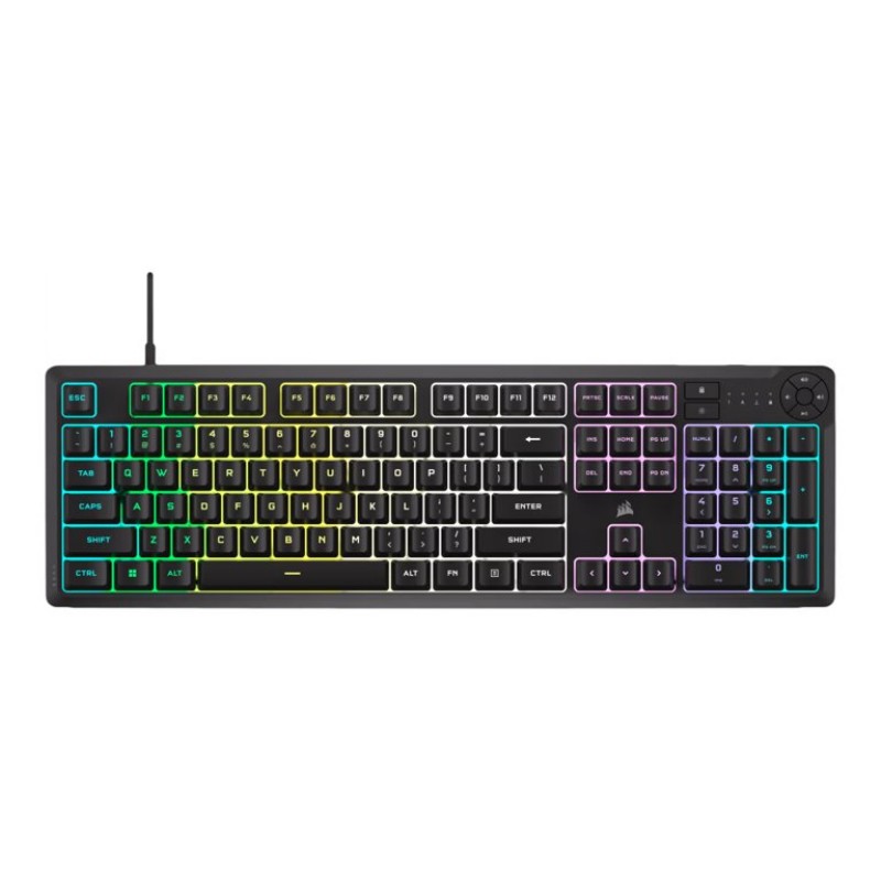 CORSAIR K55 CORE RGB Gaming Keyboard - Black - CH-9226C65-NA