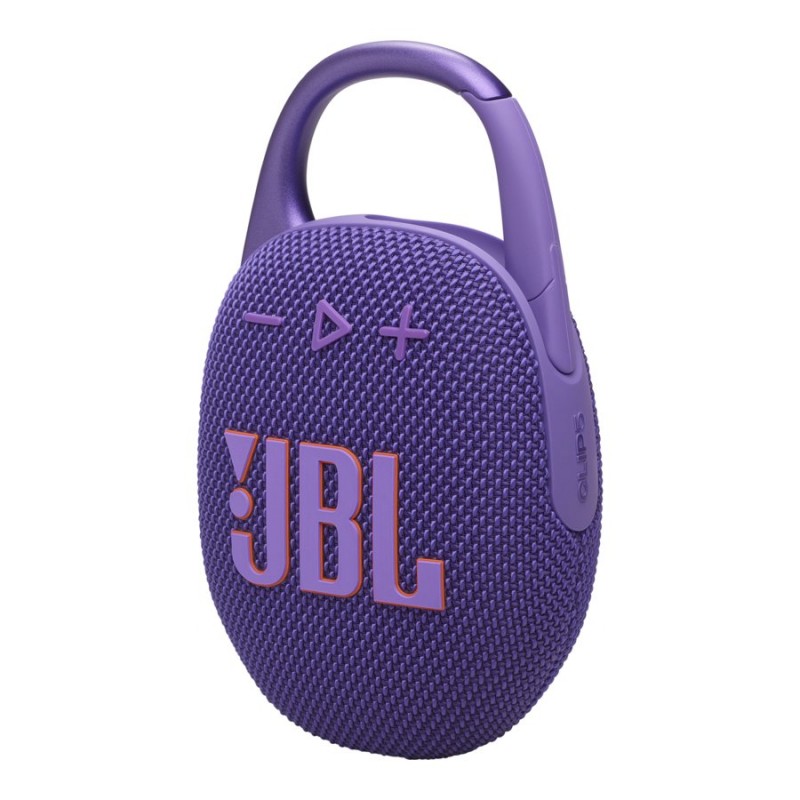 JBL Clip 5 Portable Bluetooth Speaker - Purple - JBLCLIP5PURAM