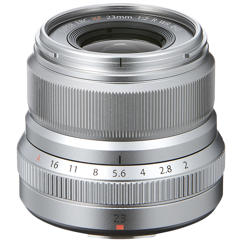 Fujifilm XF 23mm F2 R WR Lens - Silver - 600017197