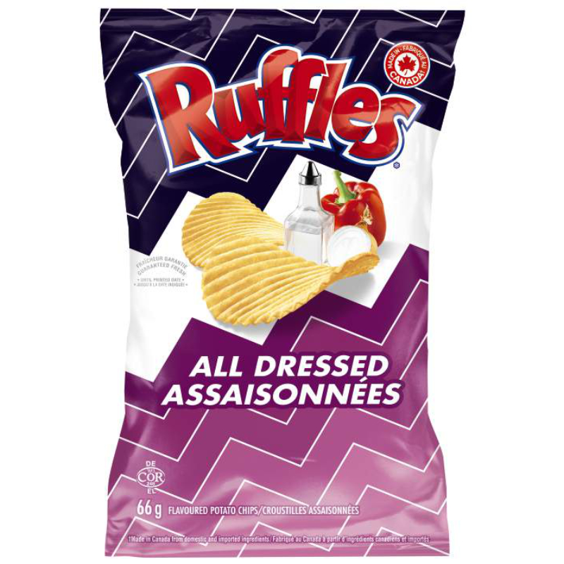 Ruffles Potato Chips - All Dressed