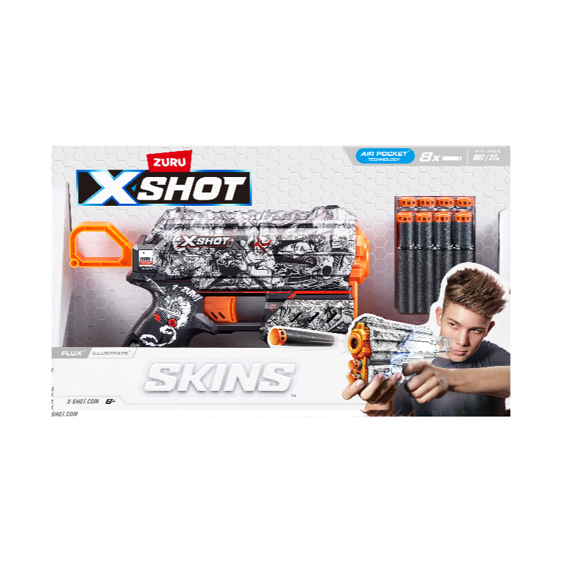 Zuru X-Shot Skins Flux Dart Blaster