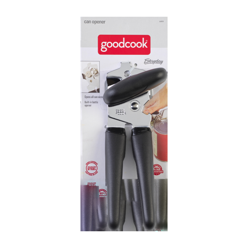 Goodcook Classic Soft Grip Can Opener - Stainless Steel