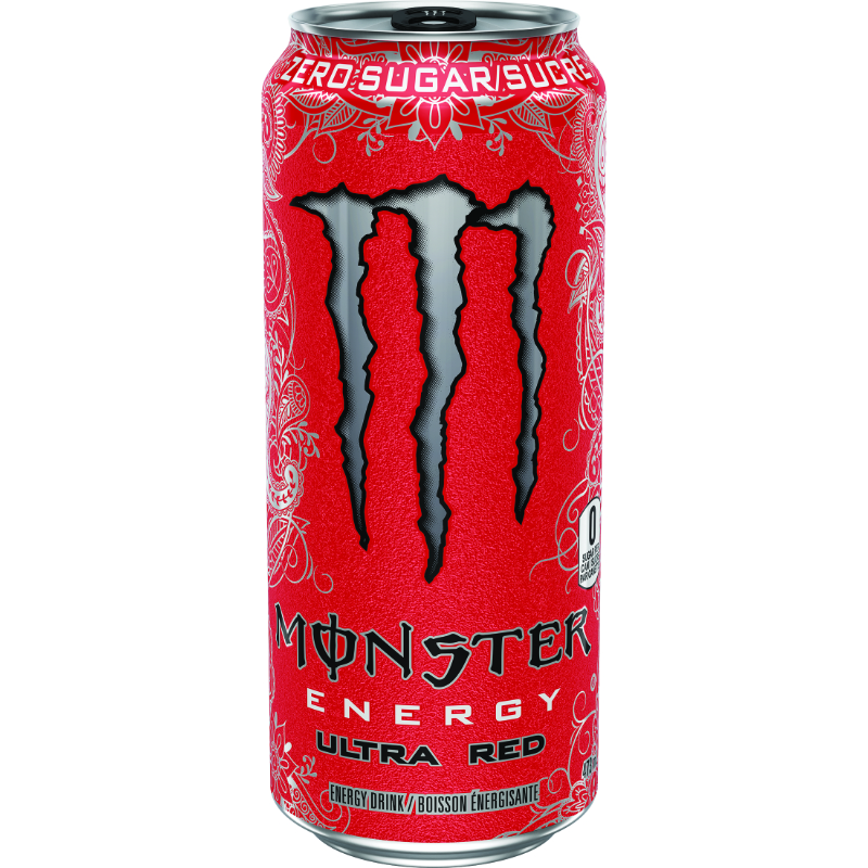 Monster Energy Drink - Ultra Red - 473ml