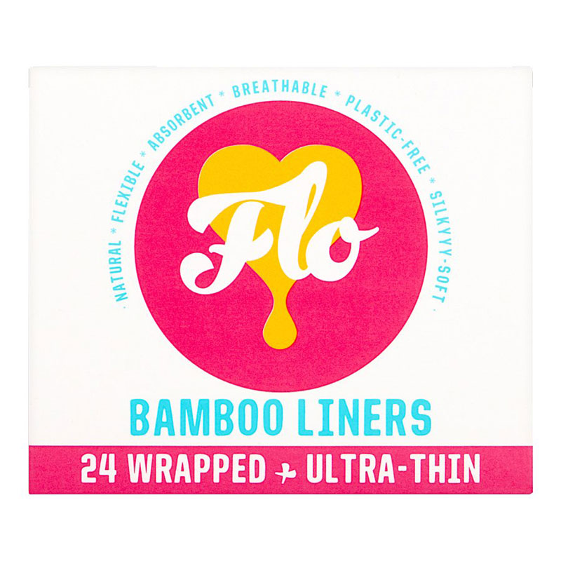 Flo Bamboo Liners Ultra Thin - 24s