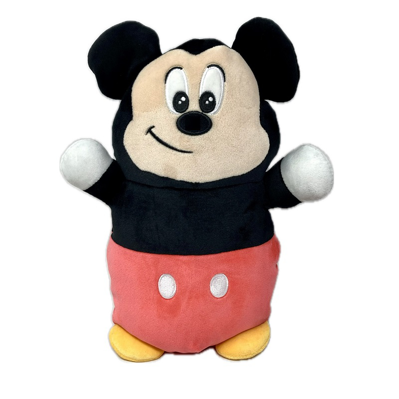 Squishmallows Hug Mees Plush Toy - Mickey Mouse - 10 Inch - 10 x 6 x 4 Inches