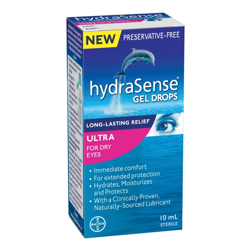 HydraSense Ultra Gel Drops for Dry Eyes - 10ml