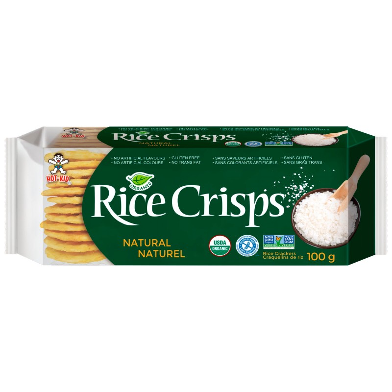 Hot-Kid Rice Crisps - Original - 100g