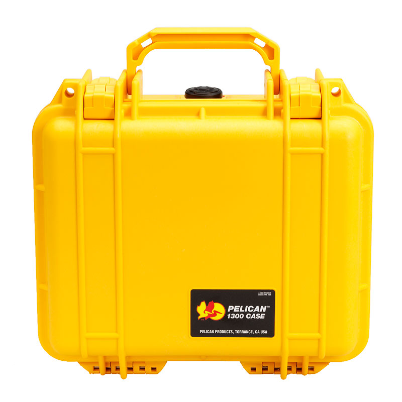 Pelican 1300 Protector Case with Foam - Yellow - 1300-000-240