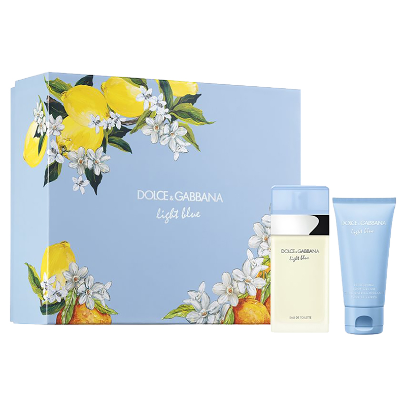 dolce & gabbana light blue women's gift set