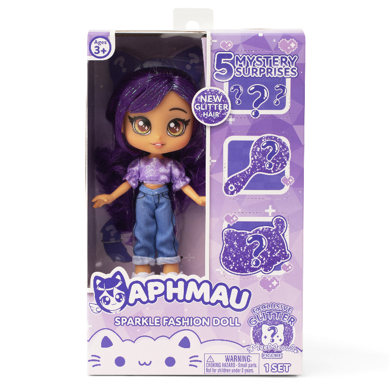 Aphmau Fashion Doll & Accessories Sparkle Edition 5 Mystery Surprise Toy