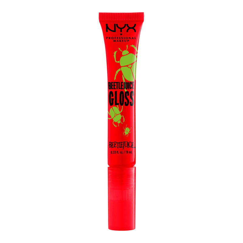 NYX Professional Makeup Beetlejuice Lip Gloss - Pomegranate Clout (01)