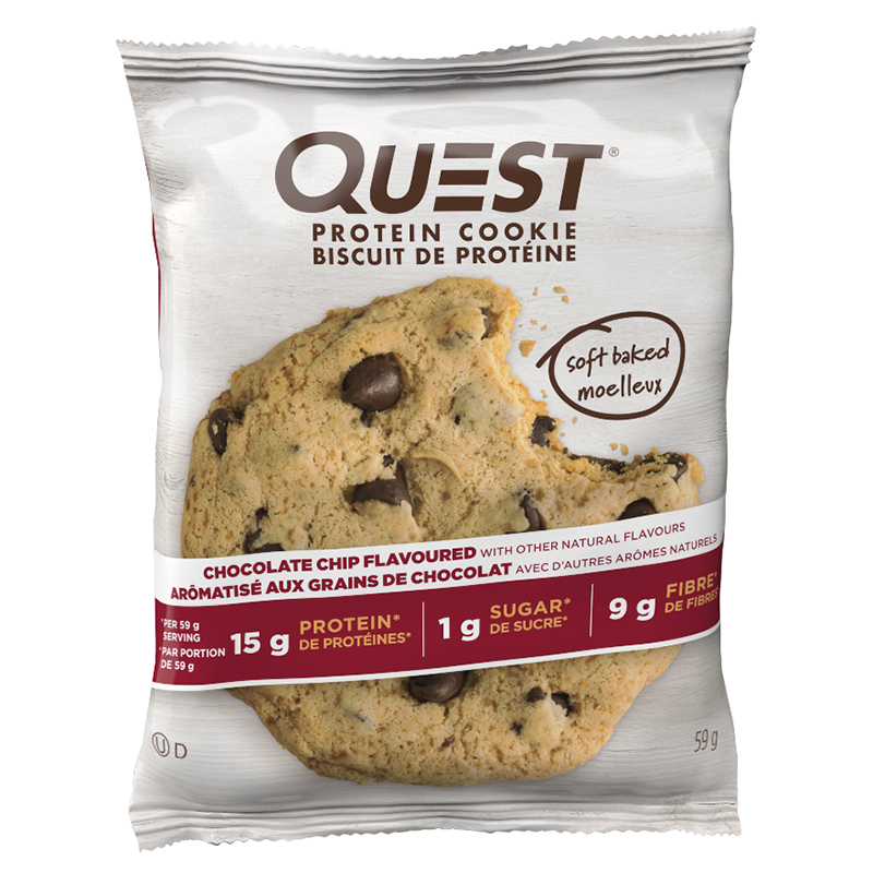 QUEST COOKIE CHOCOLATE CHIP 59G