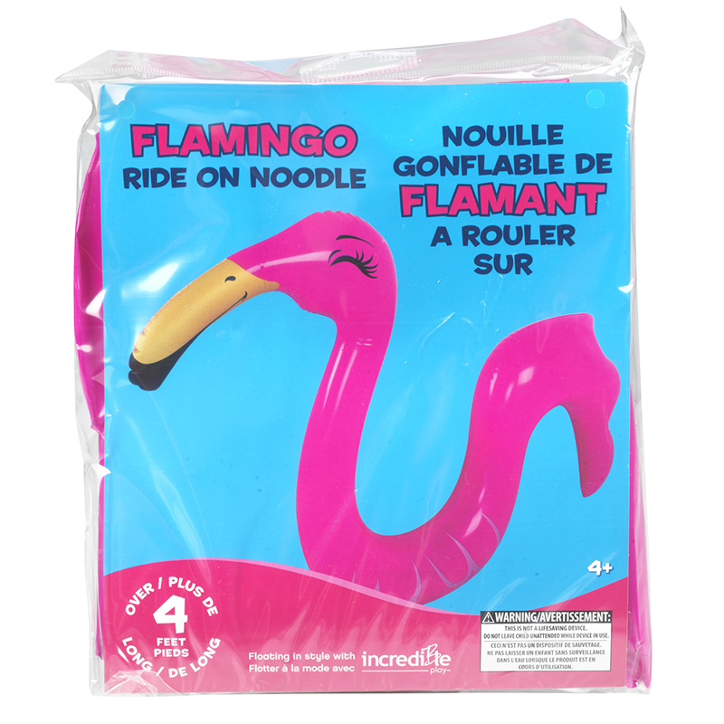 Flamingo Ride On Noodle - Pink