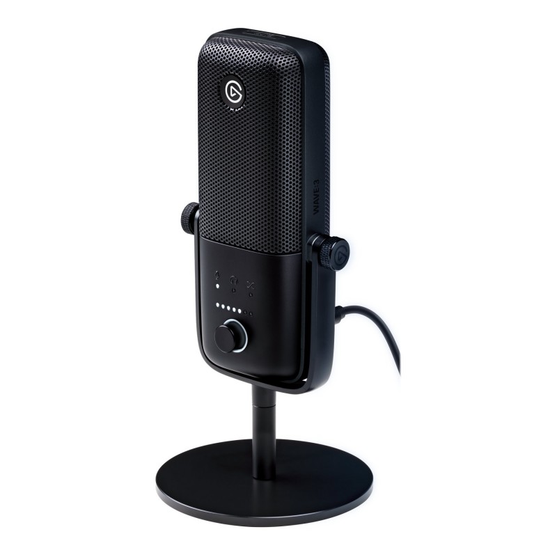 Elgato Wave 3 USB Microphone - Black - 10MAB9901