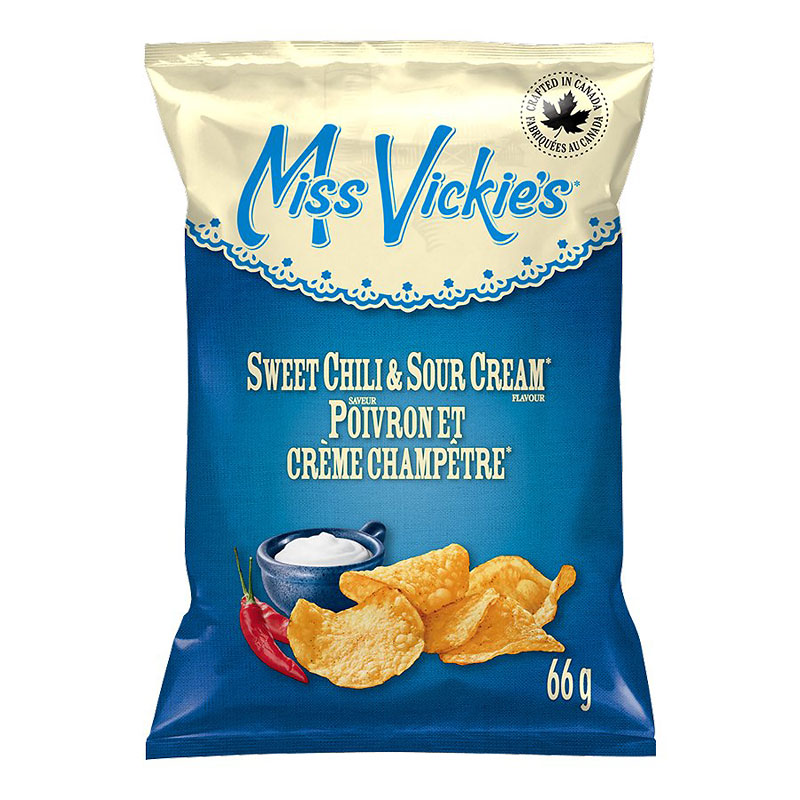 Miss Vickies Potato Chips - Sweet Chili & Sour Cream - 66g