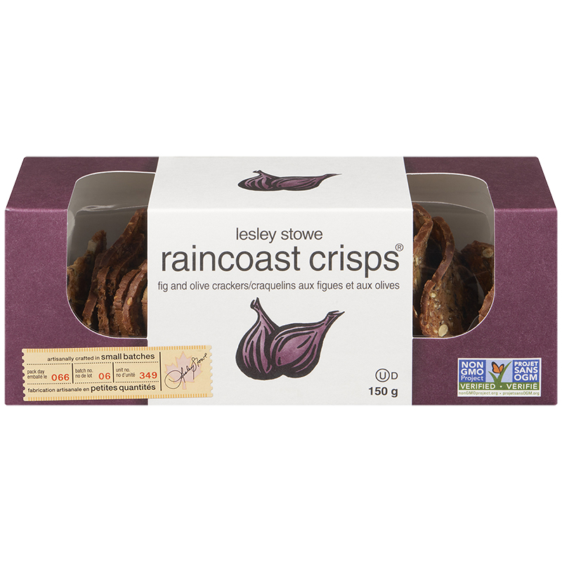 Lesley Stowe Raincoast Crisps - Fig & Olive - 150g