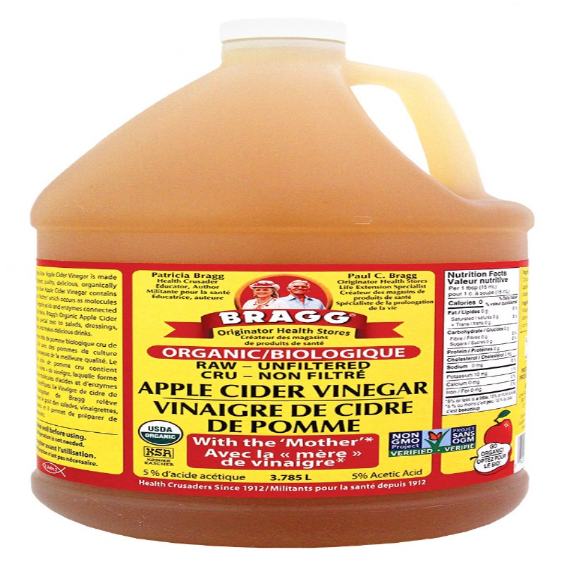 Bragg Apple Cider Vinegar - 3.79L | London Drugs