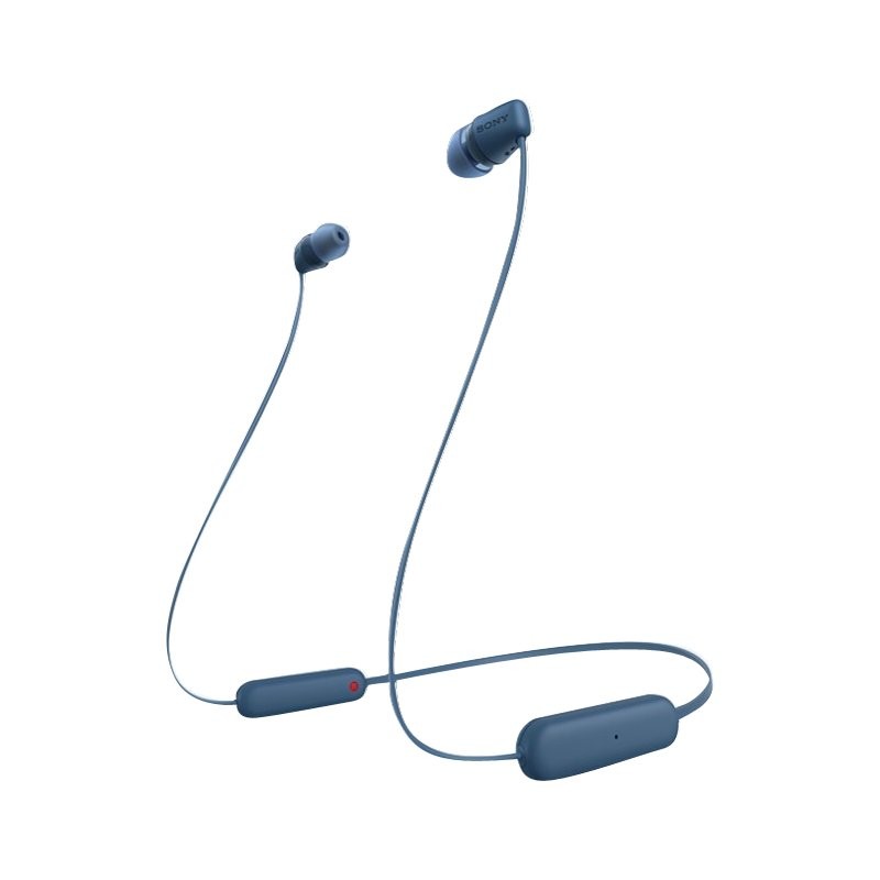 Sony WI-C100 Bluetooth In-Ear Earphones - Blue - WIC100/L