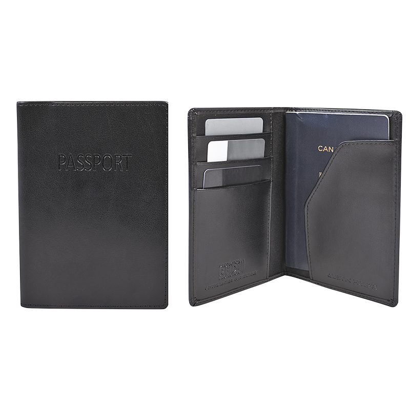 Austin House Genuine Leather Passport Case with RFID Protection