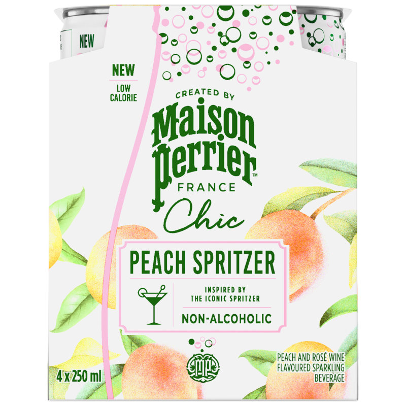 Maison Perrier Chic Spritzer - 4x250ml - Aluminum