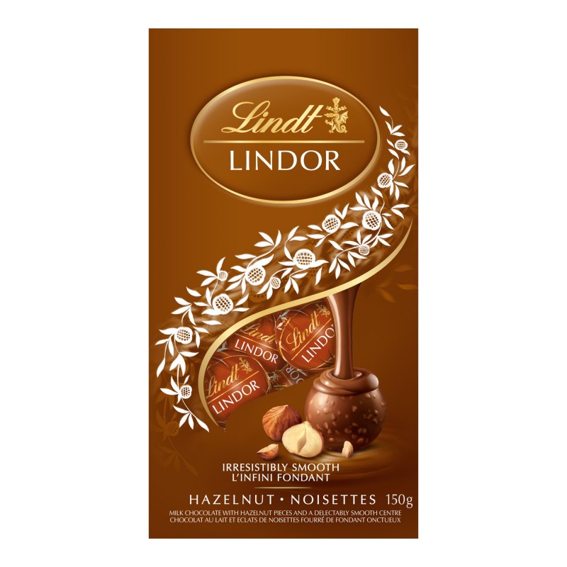 Lindt Lindor Bag Hazelnut And Milk Chocolate Truffles 150g London Drugs 2402