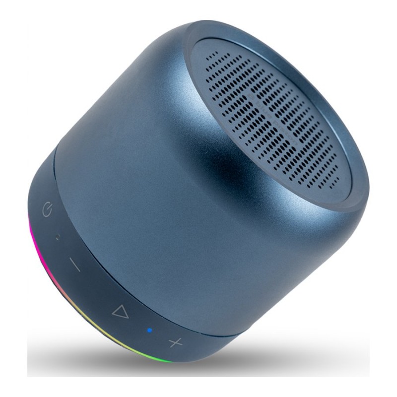 LOGiiX Blue Piston Wave Portable Bluetooth Speaker - Midnight Blue - LGX-13676