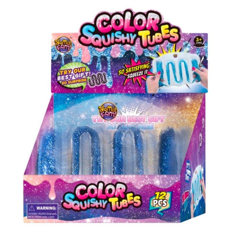 Color Squishy Tubes - Single