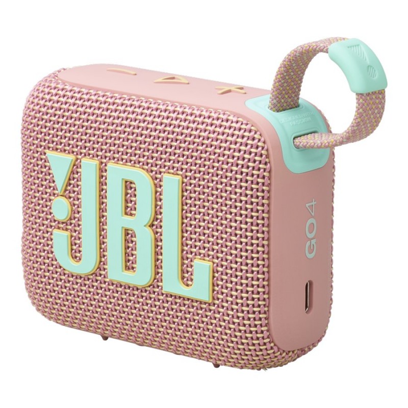 JBL Go 4 Portable Bluetooth Speaker - Pink - JBLGO4PINKAM