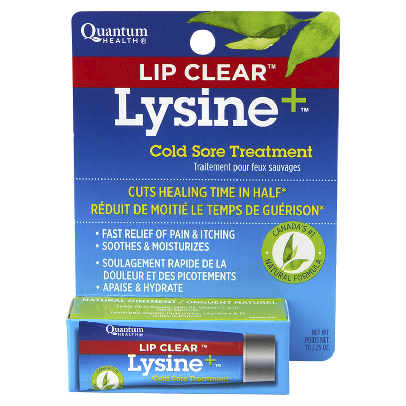 Quantum Health Lip Clear Lysine+ Cold Sore Treatment - 7g