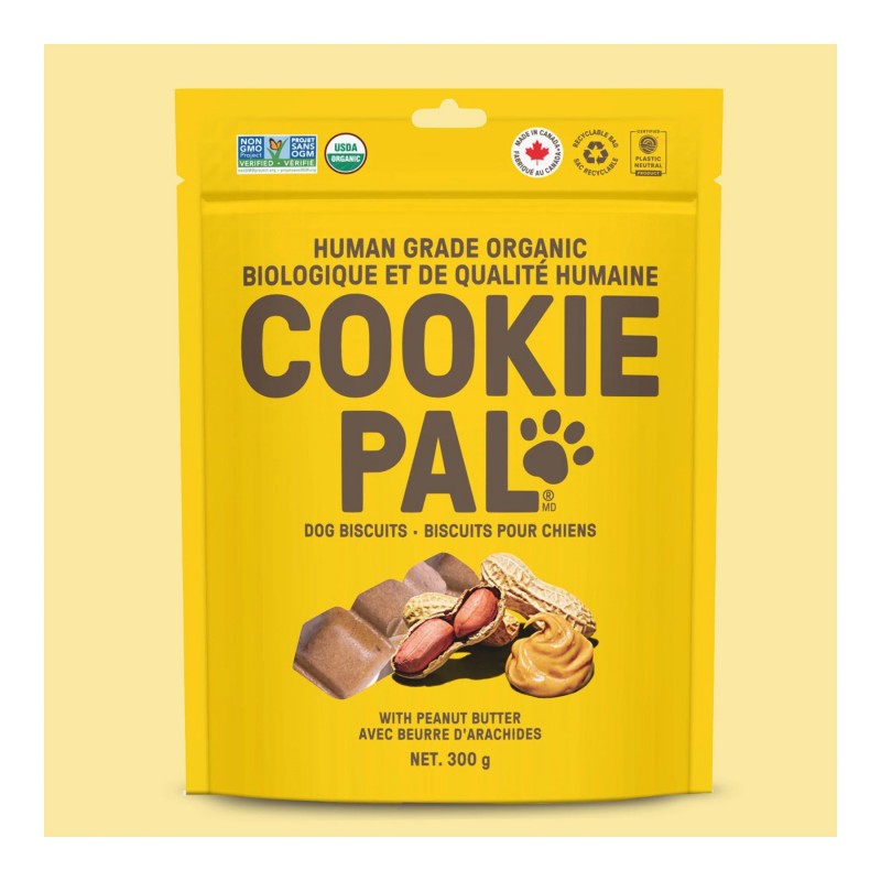 COOKIE PAL Dog Biscuits - Peanut Butter - 300g