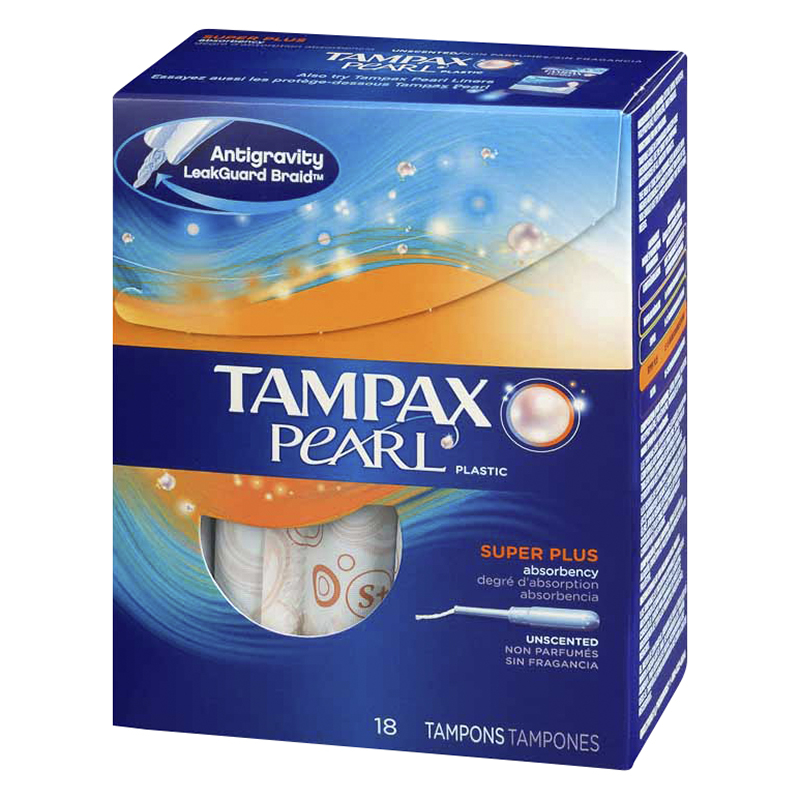 Tampax Pearl - Super Plus - 18s