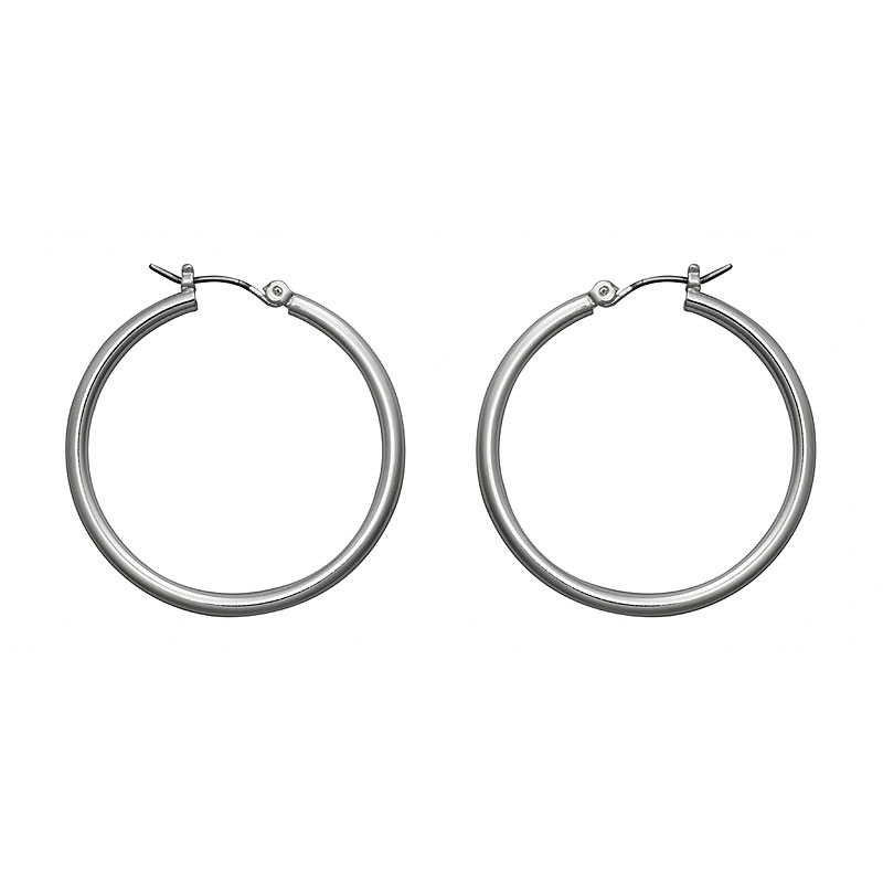 Nine west silver hoop 2024 earrings