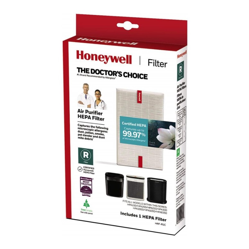 Honeywell HEPA air Purifier Replacement Filters R - 1 Pack - HRFR1CV1