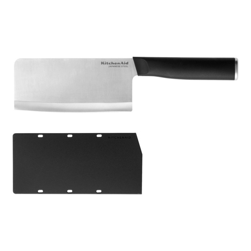 KitchenAid Kitchen Cleaver - 15.2 cm - Black