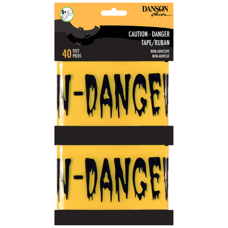 Danson Halloween Danger Tape - 2 x 20 feet