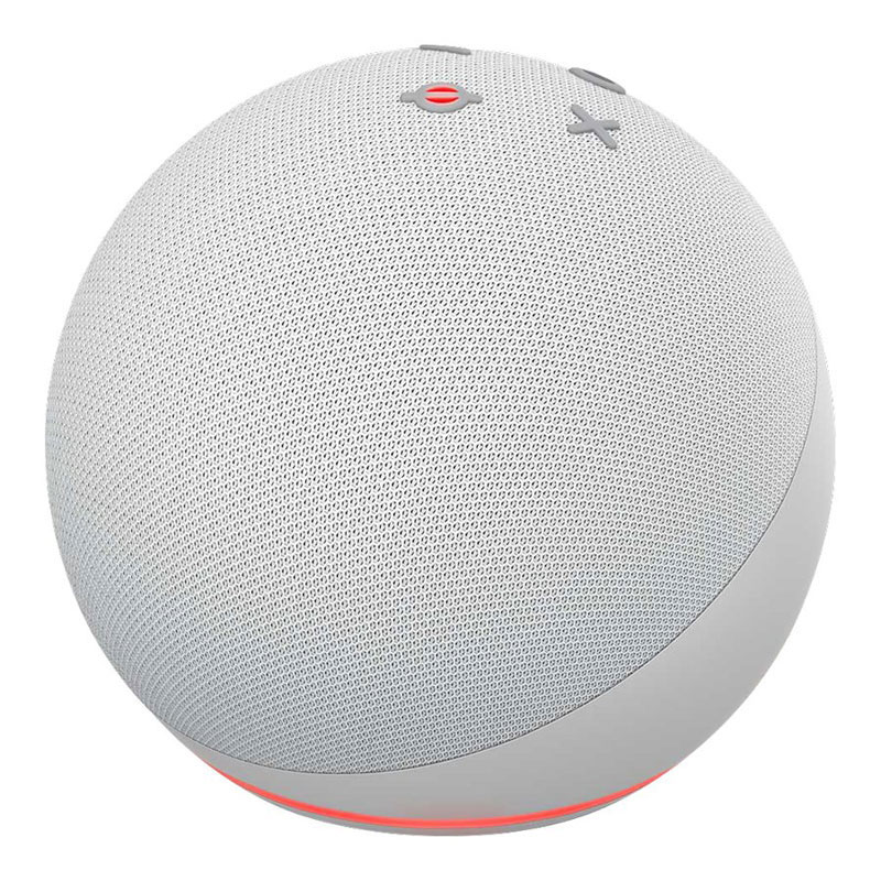Echo Dot Smart Speaker - Glacier White - 53-024274