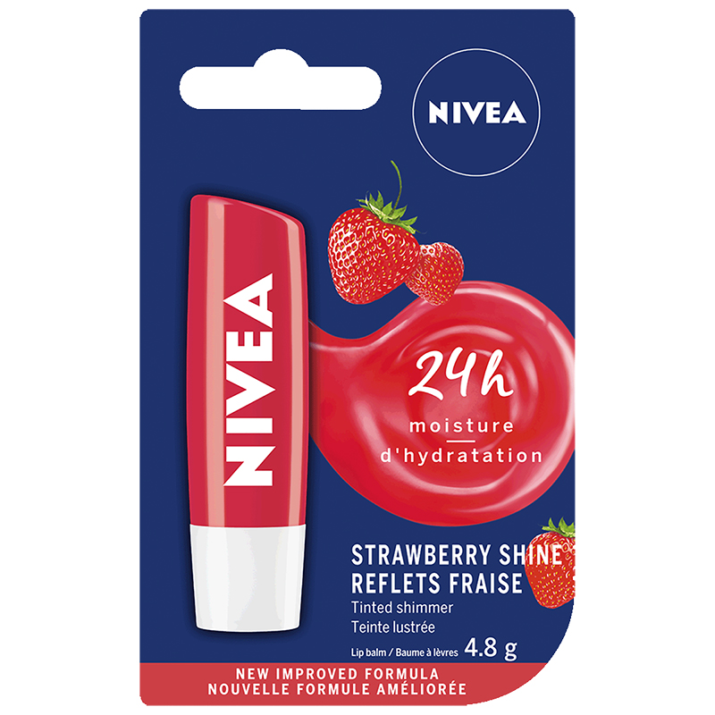 Nivea Fruit Shine Strawberry Lip Care 48g London Drugs