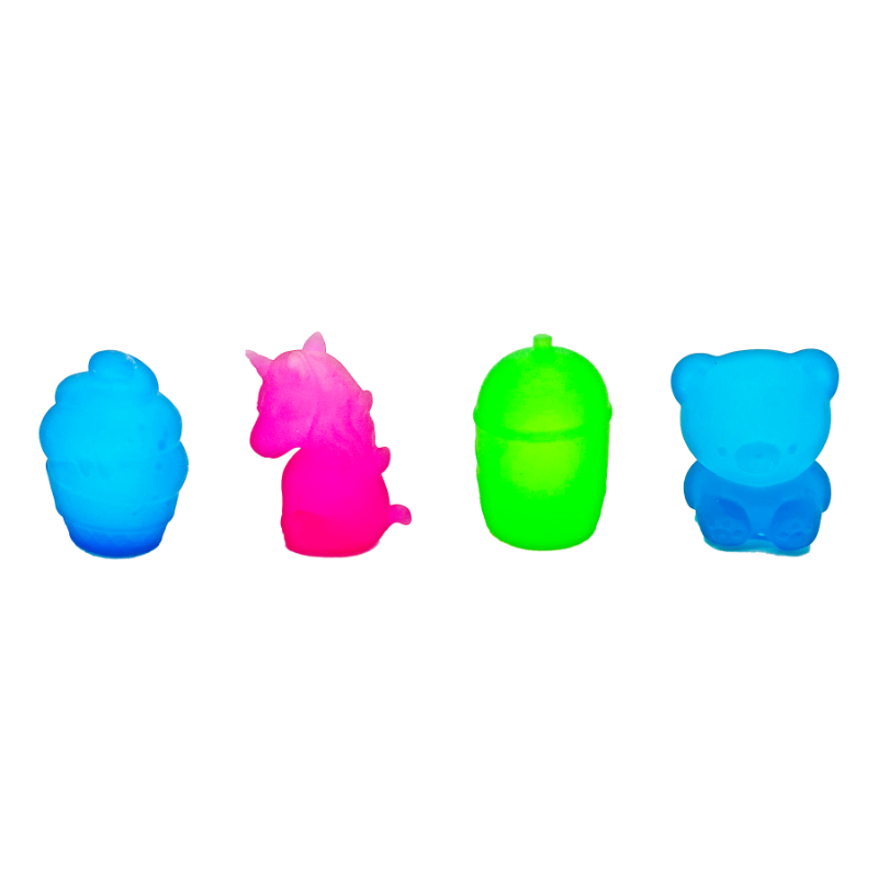 Sugar Buddies Neon Squishy Stretchy Sensory Toy - Assorted