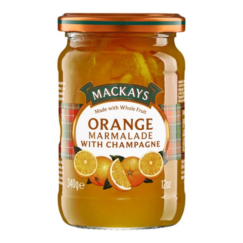 Mackays Marmalade - Orange with Champagne - 340g