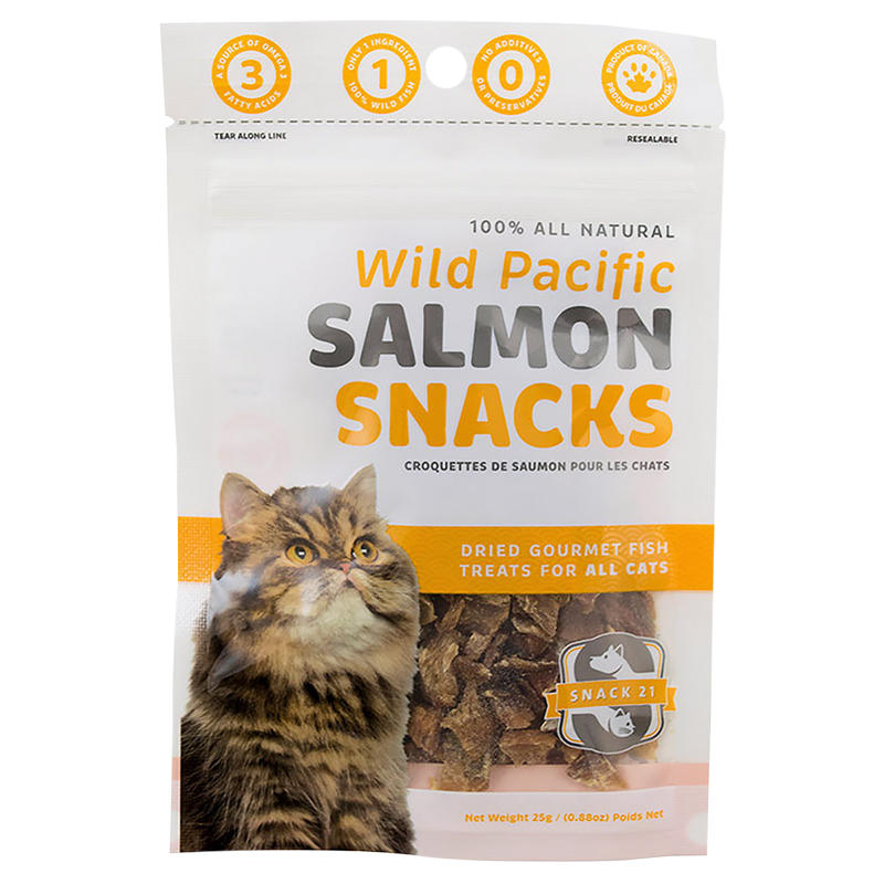 Snack 21 Snack Cats Treats - Wild Pacific Salmon - 25g
