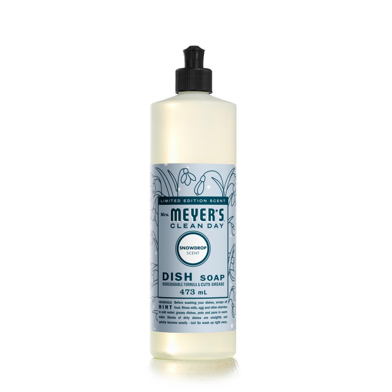 Mrs. Meyer's Clean Day Dish Soap - Snowdrop Scent - 473ml