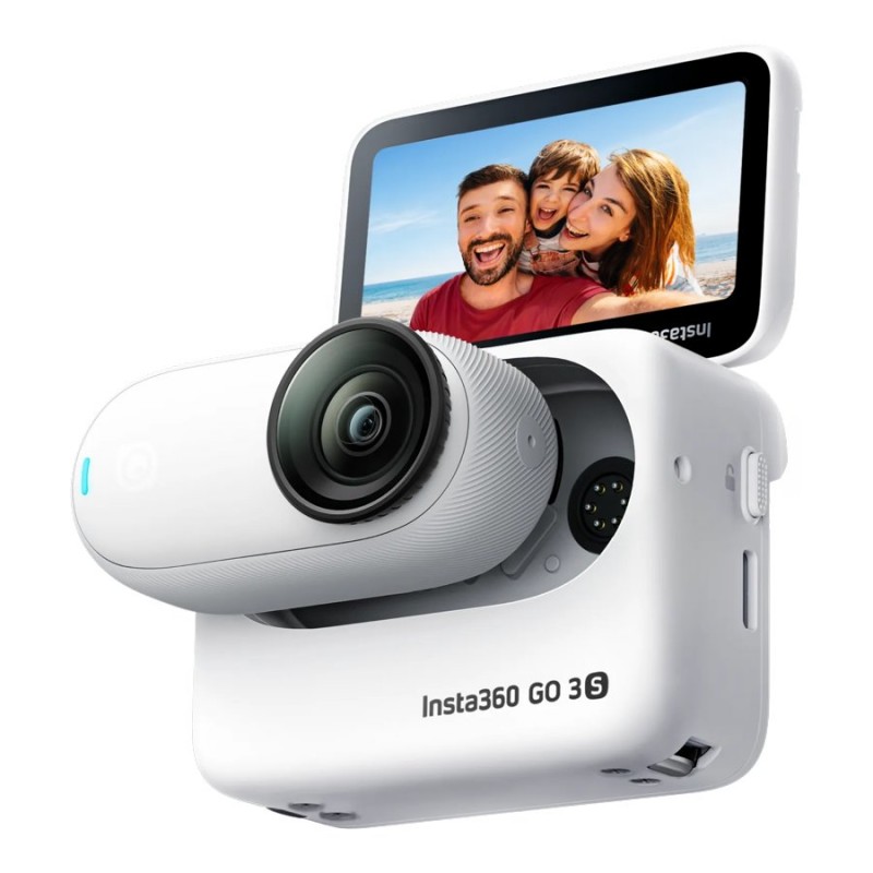 Insta360 GO 3S Action Camera - 64GB - White - CINSAATAGO3S06