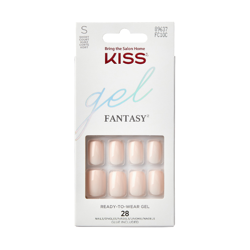 KISS gel FANTASY False Nails Kit - Short