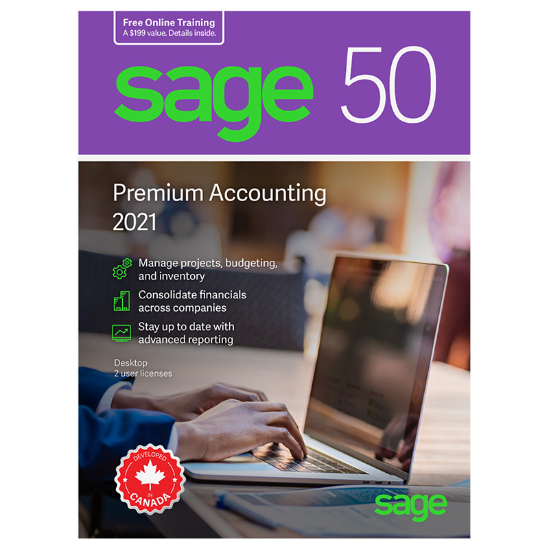 SAGE 50 2021 CA PREMIUM 2U CPRM2021RT