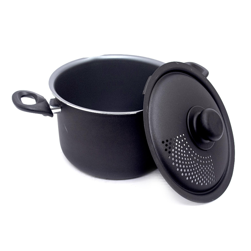 Starbasix Stock Pot - Black - 6QT - 34466