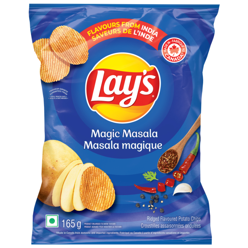 Lays Potato Chips Magic Masala 165g 